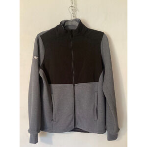 Spyder Women's Color Block Full-Zip Jacket Size M Gray & Black